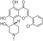 structure of CAS# 146426-40-6, Flavopiridol