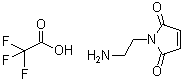 structure of CAS# 146474-00-2, N-(2-Aminoethyl)maleimide trifluoroacetate salt
