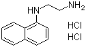 structure of CAS# 1465-25-4, N-(1-萘基)乙二胺二盐酸盐