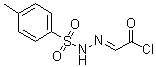 CAS # 14661-69-9, [(p-Toluenesulfonyl)hydrazono]acetyl chloride, Glyoxylic acid chloride tosylhydrazone