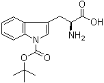 CAS 登录号：146645-63-8, 1-[叔丁氧羰基]-L-色氨酸