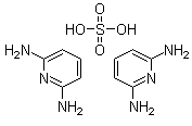 structure of CAS# 146997-97-9, 2,6-Pyridinediamine sulfate