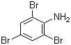 structure of CAS# 147-82-0, 2,4,6-三溴苯胺