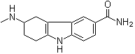 structure of CAS# 147009-08-3, 2,3,4,9-四氢-3-(甲基氨基)-1H-咔唑-6-甲酰胺
