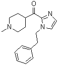 CAS # 147082-78-8, (1-Methyl-4-piperidinyl)[1-(2-phenylethyl)-1H-imidazol-2-yl]methanone