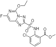 structure of CAS# 147150-35-4, 氯酯磺草胺