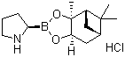 structure of CAS# 147208-69-3, (R)-2-Pyrrolidineboronic acid pinanediol ester hydrochloride