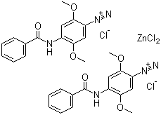 structure of CAS# 14726-29-5, 固蓝 RR 盐