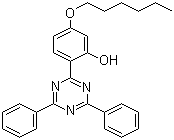 CAS # 147315-50-2, 2-(4,6-Diphenyl-1,3,5-triazin-2-yl)-5-[(hexyl)oxy]-phenol, Absorbent UV-1577