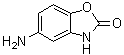 structure of CAS# 14733-77-8, 5-Aminobenzoxazolin-2-one