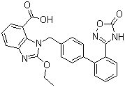 structure of CAS# 147403-03-0, Azilsartan