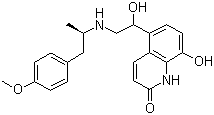 structure of CAS# 147568-66-9, Carmoterol