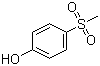 structure of CAS# 14763-60-1, 4-Methylsulfonylphenol