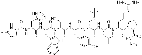 CAS # 147688-42-4, 6-[O-(1,1-dimethylethyl)-D-serine]-1-9-Luteinizing hormone-releasing factor (swine) hydrazide