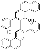 structure of CAS# 147702-16-7, (3R)-2,2'-Diphenyl[3,3'-biphenanthrene]-4,4'-diol