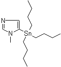 structure of CAS# 147716-03-8, 1-Methyl-5-tributylstannylimidazole
