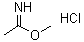 structure of CAS# 14777-27-6, Acetimidic acid methyl ester hydrochloride