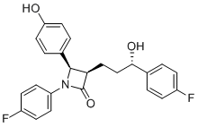 structure of CAS# 1478664-02-6, Ezetimibe (3R,4R,3'S)-Isomer