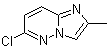 structure of CAS# 14793-00-1, 6-Chloro-2-methylimidazo[1,2-b]pyridazine