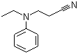 CAS # 148-87-8, 3-Ethylanilinopropiononitrile, 3-(N-Ethylanilino)propiononitrile, N-(2-Cyanoethyl)-N-ethylaniline, 3-(Ethylphenylamino)-propanenitrile