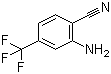 structure of CAS# 1483-54-1, 2-氨基-4-三氟甲基苯腈