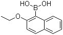 structure of CAS# 148345-64-6, 2-乙氧基-1-萘硼酸