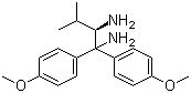 structure of CAS# 148369-91-9, (2S)-(+)-1,1-二(4-甲氧苯基)-3-甲基-1,2-丁二胺