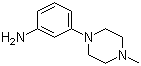 structure of CAS# 148546-99-0, 3-(4-甲基哌嗪-1-基)苯胺