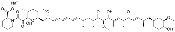 structure of CAS# 148554-65-8, 开环雷帕霉素钠盐