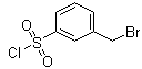 structure of CAS# 148583-69-1, 3-(溴甲基)苯磺酰氯