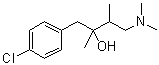 CAS # 14860-49-2, Clobutinol, 1-p-Chlorophenyl-2,3-dimethyl-4-dimethylamino-2-butanol, 2-(p-Chlorobenzyl)-3-dimethylaminomethyl-2-butano