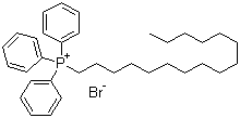 structure of CAS# 14866-43-4, Hexadecyltriphenylphosphonium bromide