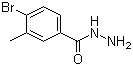 structure of CAS# 148672-43-9, 4-溴-3-甲基苯甲酰肼