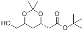 CAS # 148809-28-3, Rosuvastatin Impurity 43, tert-butyl 2-[(4S)-6-(hydroxymethyl)-2,2-dimethyl-1,3-dioxan-4-yl]acetate