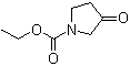 structure of CAS# 14891-10-2, 1-乙氧羰基吡咯烷-3-酮