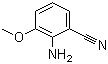 structure of CAS# 148932-68-7, 2-氨基-3-甲氧基苯腈