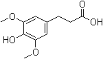 structure of CAS# 14897-78-0, 4-Hydroxy-3,5-dimethoxyhydrocinnamic acid