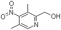 structure of CAS# 149082-03-1, 3,5-二甲基-4-硝基吡啶-2-甲醇