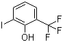 structure of CAS# 149209-48-3, 2-Iodo-6-(trifluoromethyl)phenol