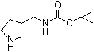 CAS # 149366-79-0, 3-Boc-aminomethylpyrrolidine, 3-tert-Butoxycarbonyl-aminomethylpyrrolidine