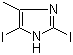 structure of CAS# 149510-85-0, 2,5-二碘-4-甲基-1H-咪唑