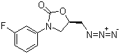 CAS 登录号：149524-44-7, (5R)-5-(叠氮甲基)-3-(3-氟苯基)-2-恶唑烷酮