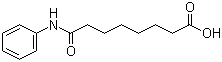 CAS # 149648-52-2, 7-Phenylcarbamoylheptanoic acid, 8-Oxo-8-(phenylamino)octanoic acid