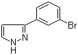 CAS # 149739-65-1, 3-(3-Bromophenyl)-1H-pyrazole