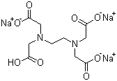CAS # 150-38-9, Trisodium versenate, Trisodium hydrogen ethylenediaminetetraacetate, Trisodium versenate, Versene 9, Zonon T