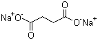 structure of CAS# 150-90-3, Disodium succinate