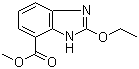 structure of CAS# 150058-27-8, 2-乙氧基苯并咪唑-7-羧酸甲酯