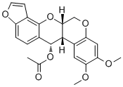 CAS # 150226-21-4, 12-Deoxo-12alpha-acetoxyelliptone, 12alpha-Acetoxy-12-deoxo-elliptone