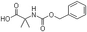 structure of CAS# 15030-72-5, N-(Benzyloxycarbonyl)-2-methylalanine