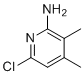 structure of CAS# 1503408-77-2, 6-氯-3,4-二甲基吡啶-2-胺